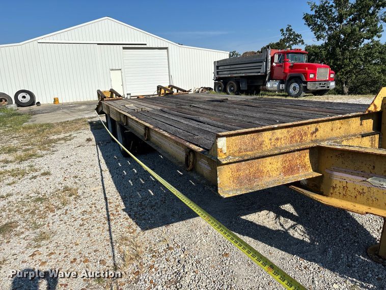 image for item FG0624 2000 Shop built equipment trailer