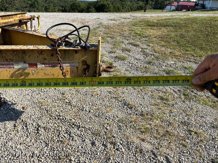 image for item FG0624 2000 Shop built equipment trailer