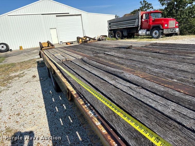 image for item FG0624 2000 Shop built equipment trailer
