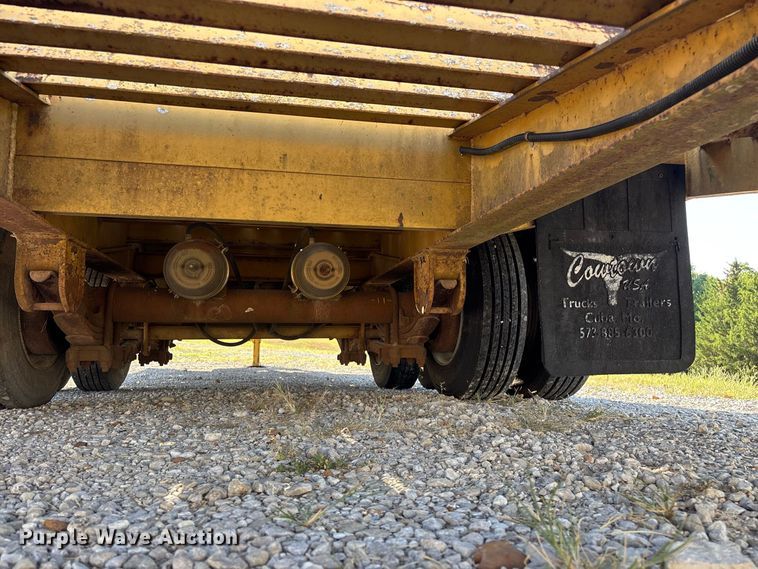 image for item FG0624 2000 Shop built equipment trailer