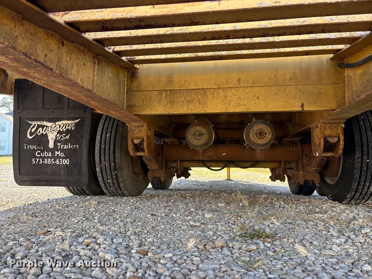 image for item FG0624 2000 Shop built equipment trailer