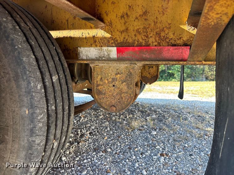 image for item FG0624 2000 Shop built equipment trailer