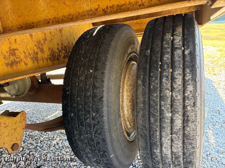 image for item FG0624 2000 Shop built equipment trailer