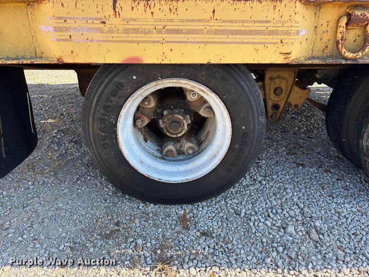 image for item FG0624 2000 Shop built equipment trailer