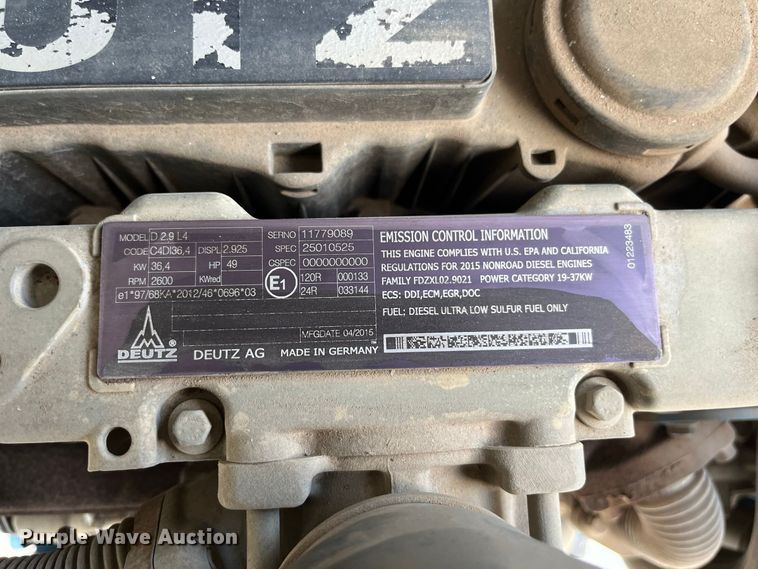 image for item FG0630 2015 Genie S-65 boom lift