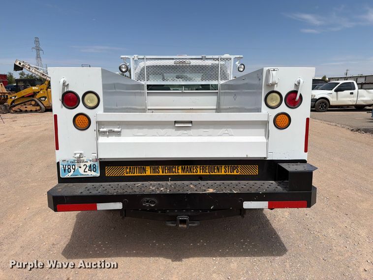 image for item FI0367 2013 Ford F250 Super Duty utility bed pickup truck