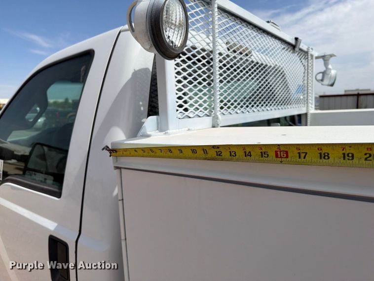 image for item FI0367 2013 Ford F250 Super Duty utility bed pickup truck
