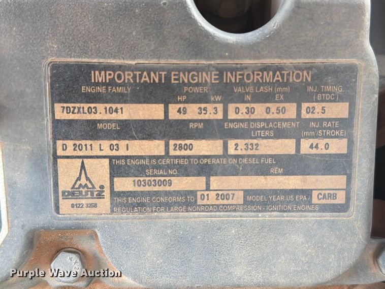 image for item FI0368 2007 Genie S-40 boom lift