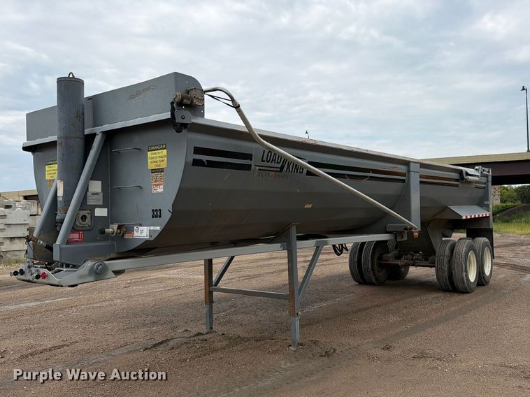 2017 Load King RH 3226 end dump trailer