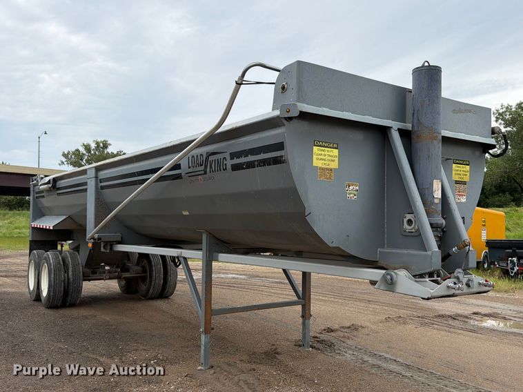 image for item FK3342 2017 Load King RH 3226 end dump trailer
