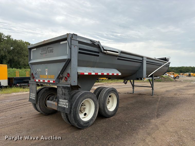 image for item FK3342 2017 Load King RH 3226 end dump trailer