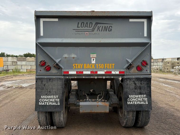 image for item FK3342 2017 Load King RH 3226 end dump trailer