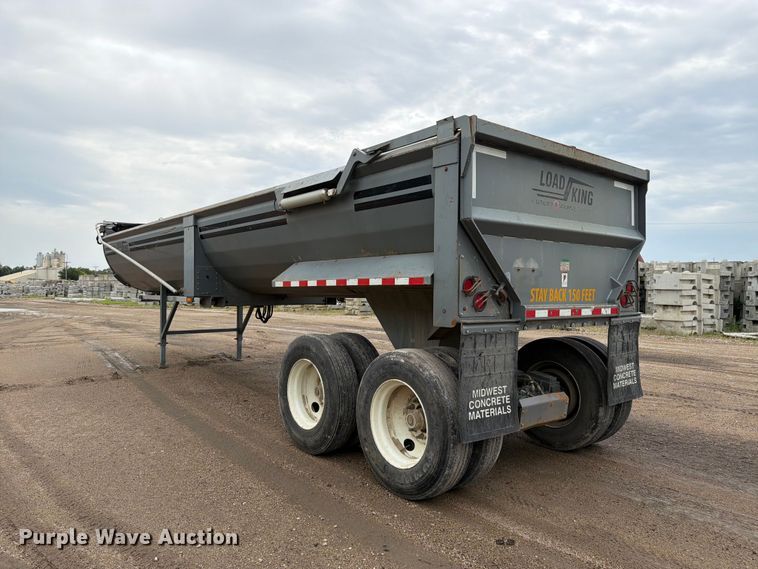 image for item FK3342 2017 Load King RH 3226 end dump trailer