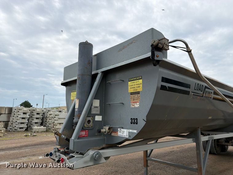 image for item FK3342 2017 Load King RH 3226 end dump trailer
