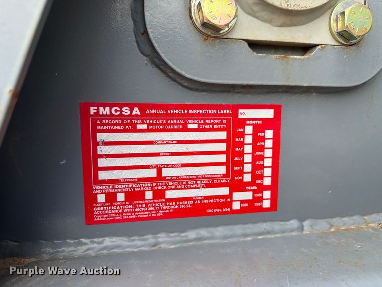image for item FK3342 2017 Load King RH 3226 end dump trailer