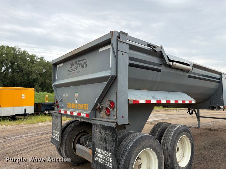 image for item FK3342 2017 Load King RH 3226 end dump trailer