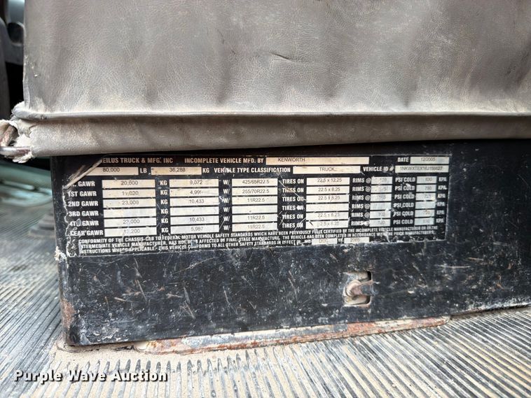 image for item FK3345 2006 Kenworth W9 Series ready mix truck