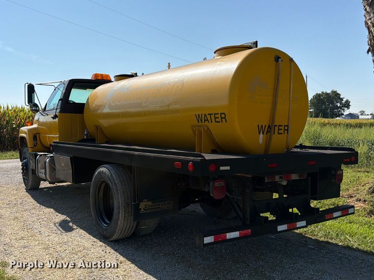image for item FK3393 1994 Chevrolet Kodiak C5500 tank truck