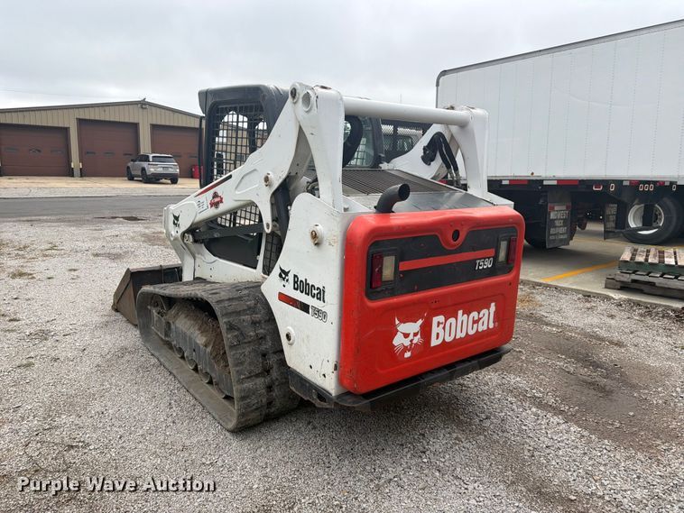 image for item FK3625 2016 Bobcat T590 tracked skid steer loader