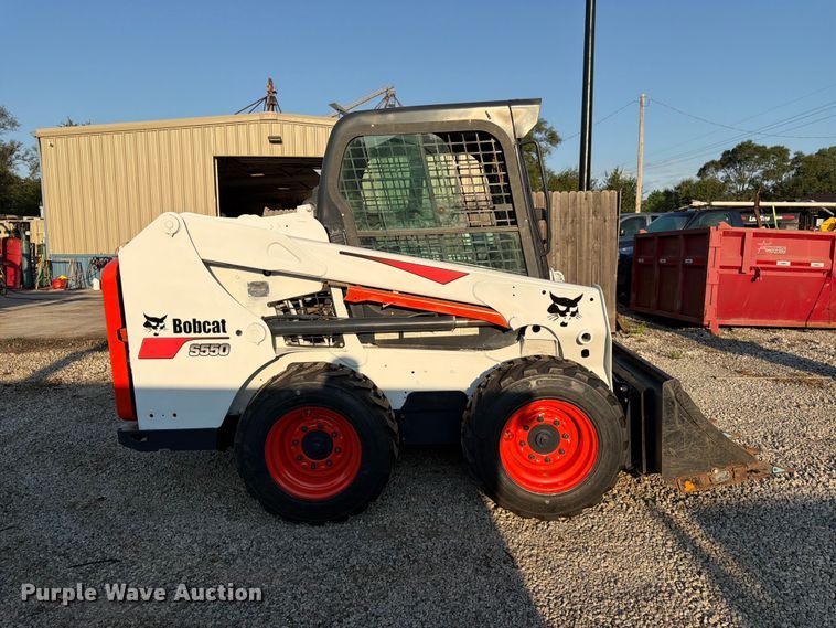 image for item FK3631 2018 Bobcat S550 skid steer loader