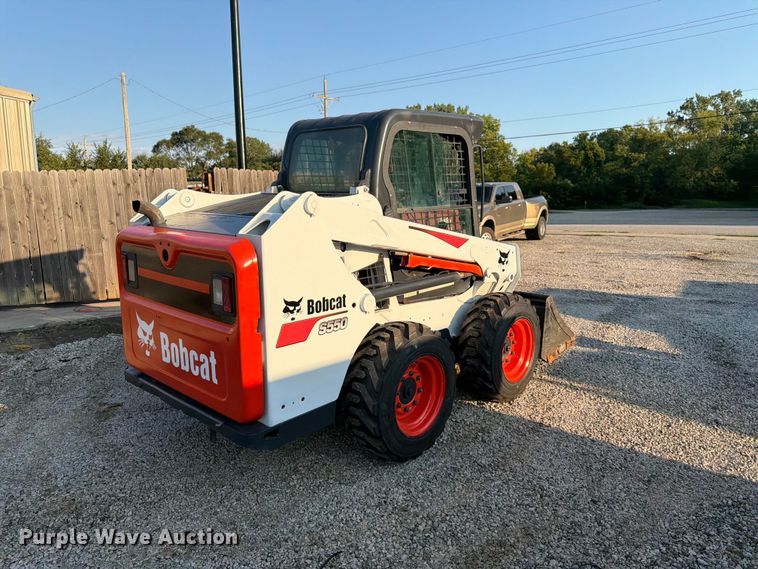 image for item FK3631 2018 Bobcat S550 skid steer loader