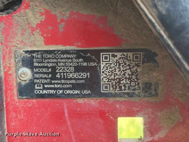 image for item FK3637 2022 Toro Dingo TX 1000 compact utility loader