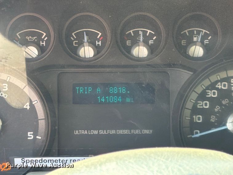 image for item FK3667 2011 Ford F750 flatbed truck