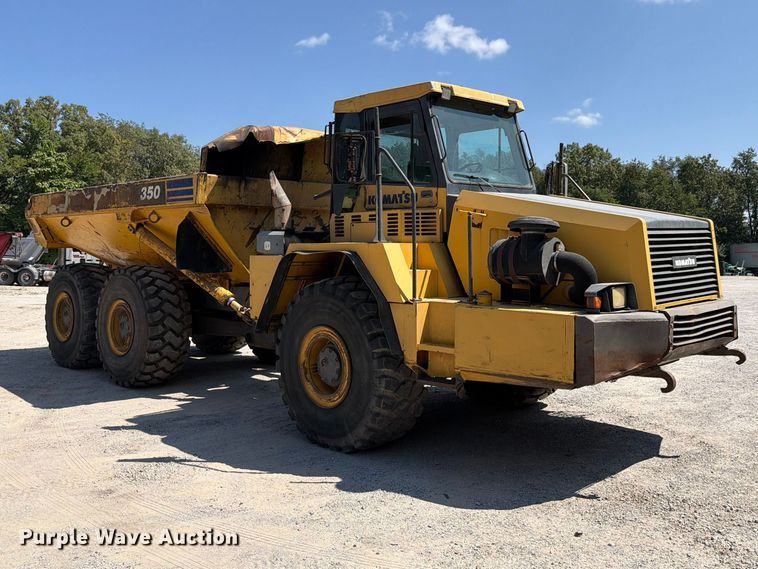 image for item FK4131 2002 Komatsu HM350-1 articulated haul truck