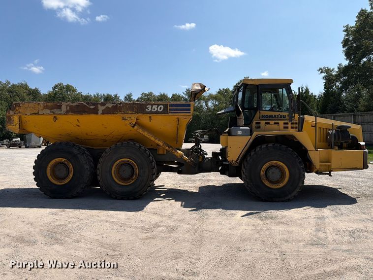 image for item FK4131 2002 Komatsu HM350-1 articulated haul truck