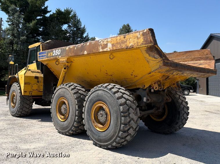 image for item FK4131 2002 Komatsu HM350-1 articulated haul truck