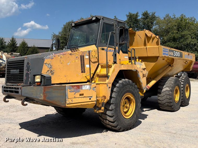 2008 Komatsu HM300-2 articulated haul truck