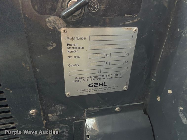 image for item FK4607 2019 Gehl RS6-34 telehandler