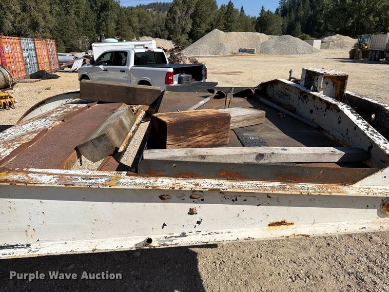image for item FK4609 1969 Pierce General lowboy equipment trailer