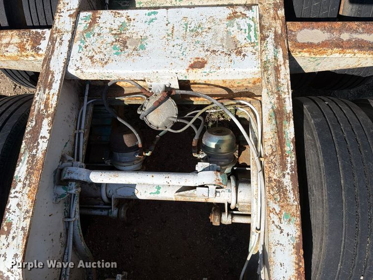 image for item FK4609 1969 Pierce General lowboy equipment trailer