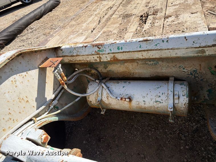 image for item FK4609 1969 Pierce General lowboy equipment trailer