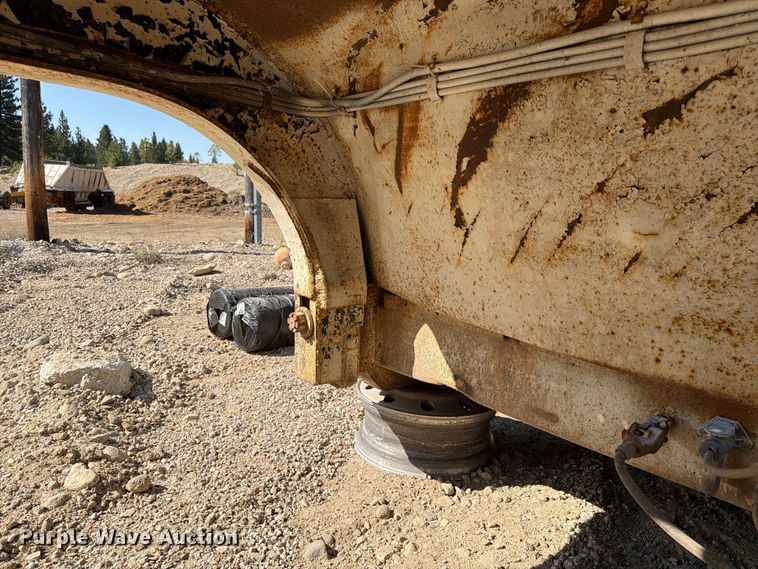 image for item FK4609 1969 Pierce General lowboy equipment trailer