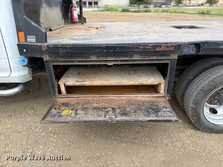 image for item FK5072 2019 RAM 5500 Heavy Duty Crew Cab flatbed truck
