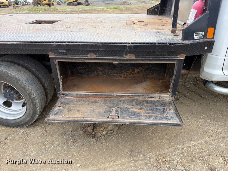 image for item FK5072 2019 RAM 5500 Heavy Duty Crew Cab flatbed truck