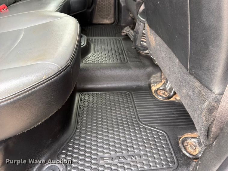 image for item FK5072 2019 RAM 5500 Heavy Duty Crew Cab flatbed truck