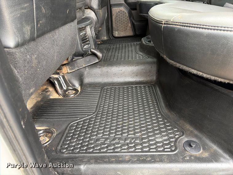 image for item FK5072 2019 RAM 5500 Heavy Duty Crew Cab flatbed truck