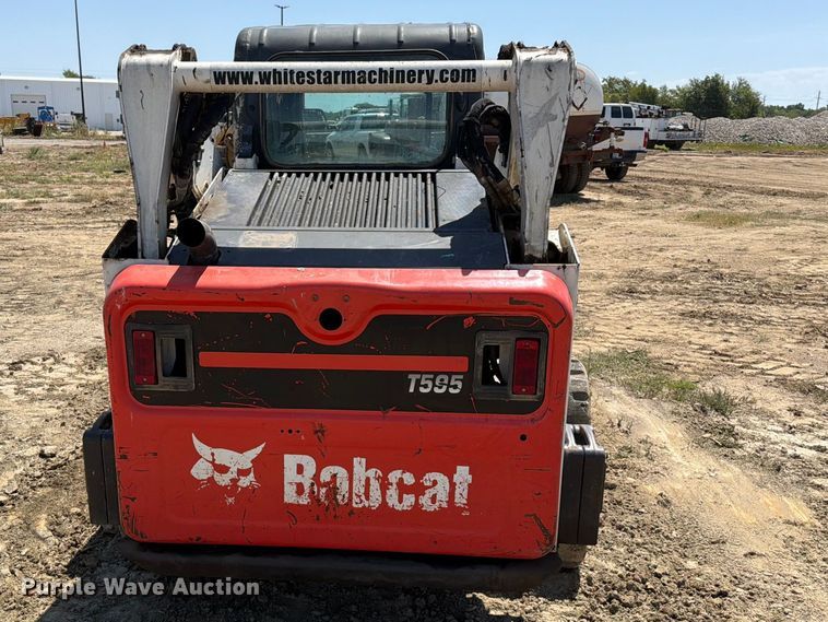 image for item FK5075 2019 Bobcat T595 tracked skid steer loader