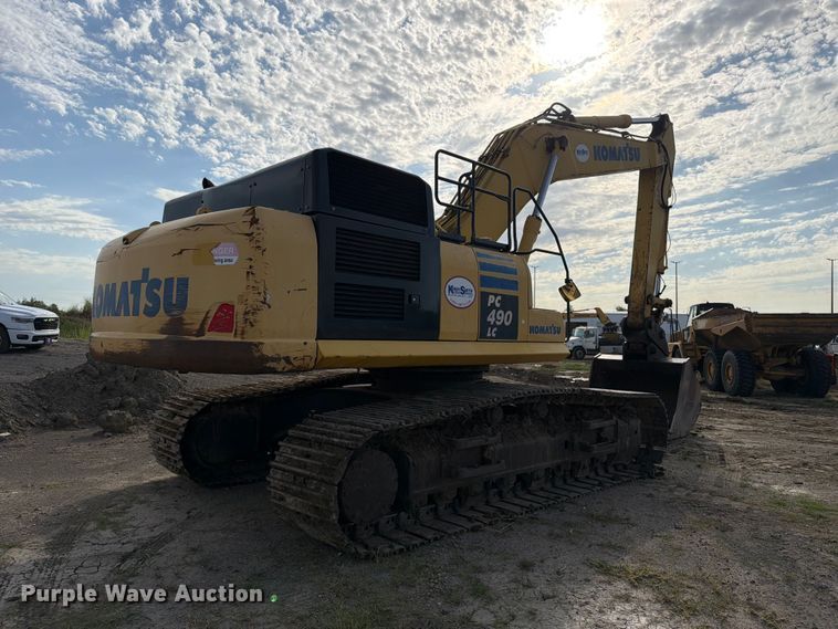 image for item FK5078 2013 Komatsu PC490LC-10 excavator
