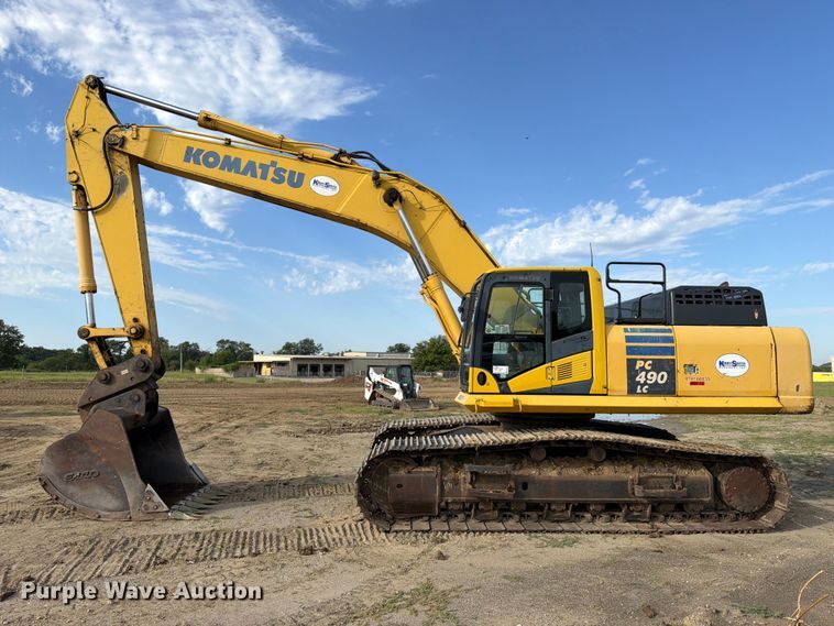 image for item FK5078 2013 Komatsu PC490LC-10 excavator