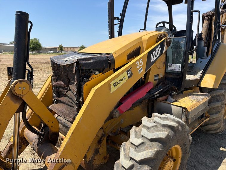 image for item FK5081 2013 Caterpillar 420F backhoe