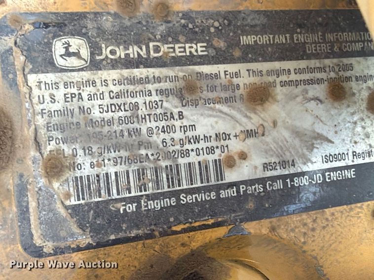 image for item FK5083 2006 John Deere 300D articulated haul truck