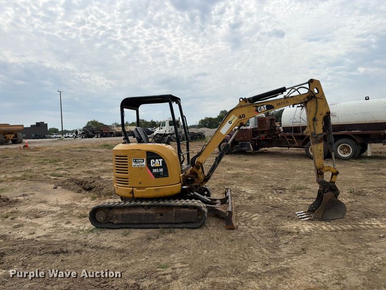image for item FK5087 2012 Caterpillar 303.5E CR mini excavator