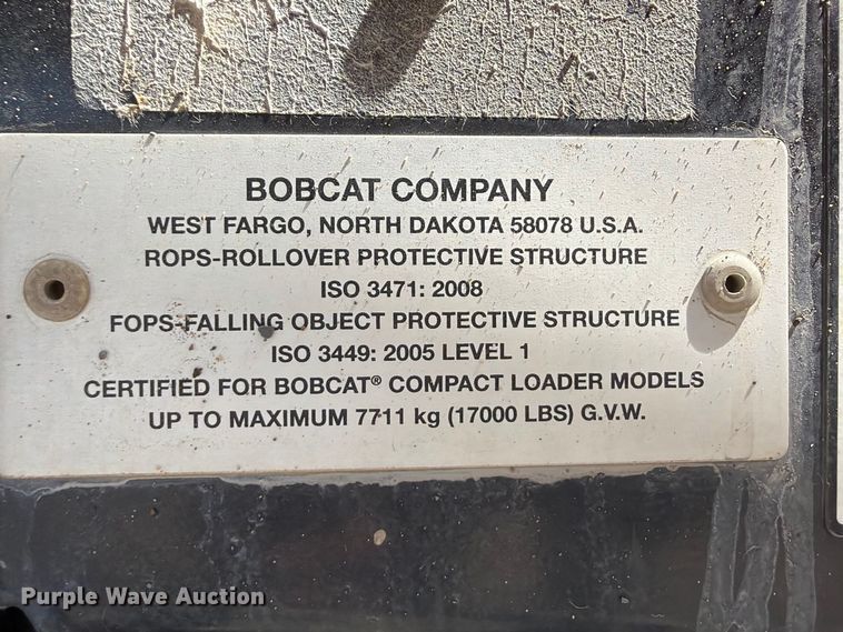image for item FK5090 2021 Bobcat T740 tracked skid steer loader
