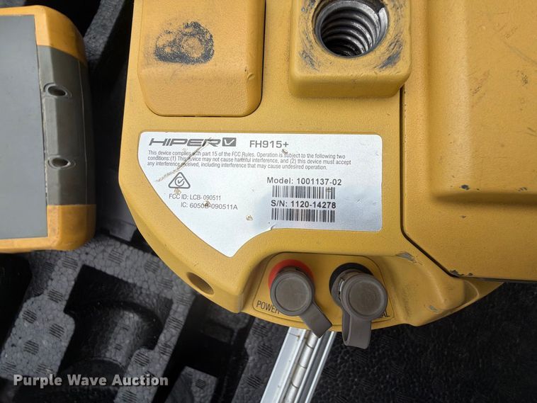 image for item FK5097 Topcon HiPer V GNSS RTK surveying system