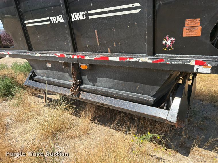 image for item FM7613 2007 Trail King bottom dump trailer