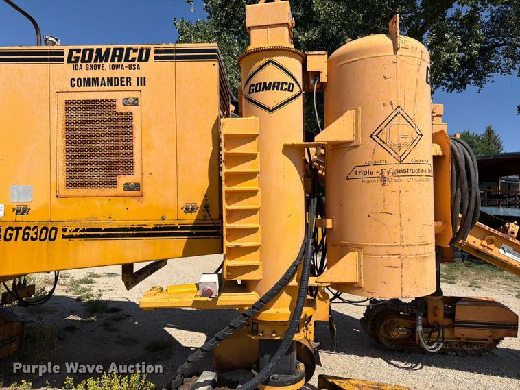 image for item FM7629 Gomaco GT-6300 slipform paver
